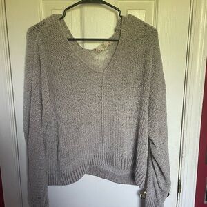 Cozy Gray Women's Sweater